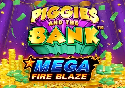 Mega Fire Blaze Piggies And The Bank